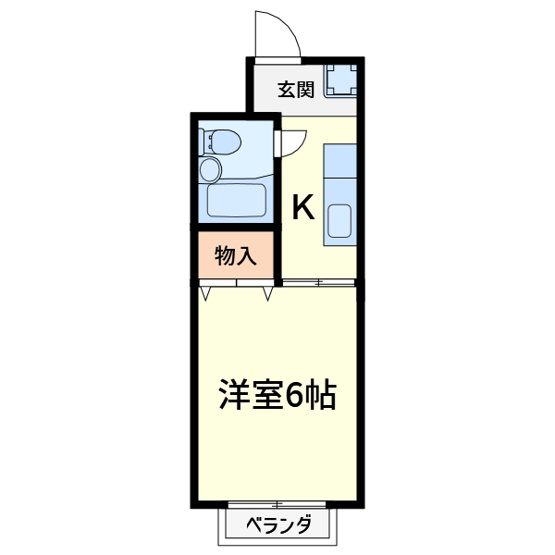 【間取り】 | 芙蓉ハイツ