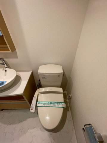 ライブコート千種　名古屋市賃貸　仲介手数料無料のトイレ
