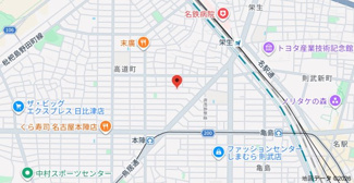 【地図】 | ilusion本陣北