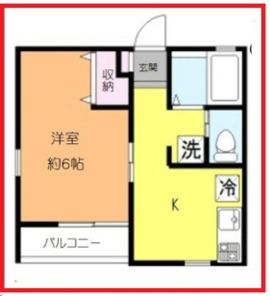 【間取り】 | サンフラワーＫ