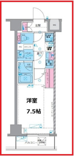 【間取り】 | ジェノヴィア南千住Ⅴスカイガーデン