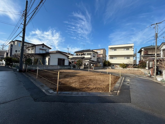 越谷市野島新築戸建ての外観