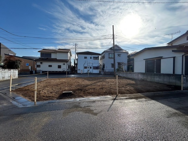 越谷市野島新築戸建ての外観