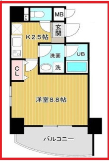 【間取り】 | アクアコートＫ