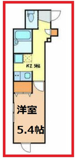 【間取り】 | 四つ木エスコート８
