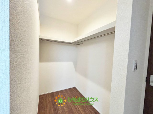 古河下辺見第6　新築一戸建て　05　の収納|大容量のWICがあります！！