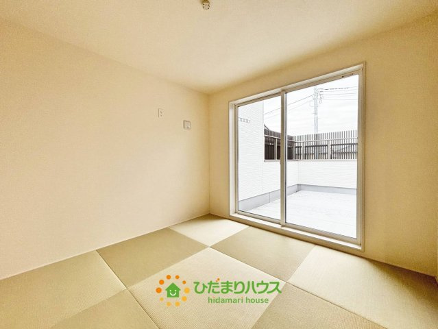 古河下辺見第6　新築一戸建て　05　の和室|4.5帖の和室です！