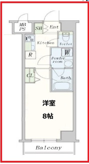 【間取り】 | ヴォ―ガコルテ田端壱番館
