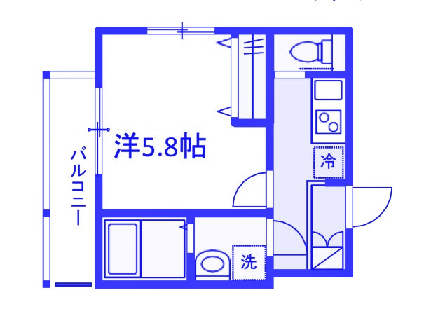 メルディア大宮桜木町Ⅰの間取り