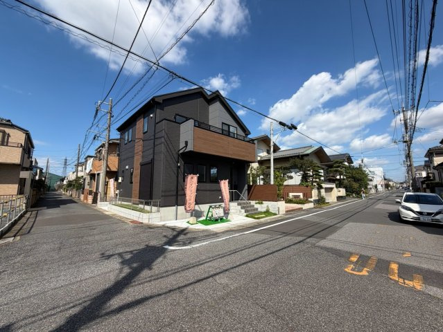 越谷市赤山町新築戸建ての外観