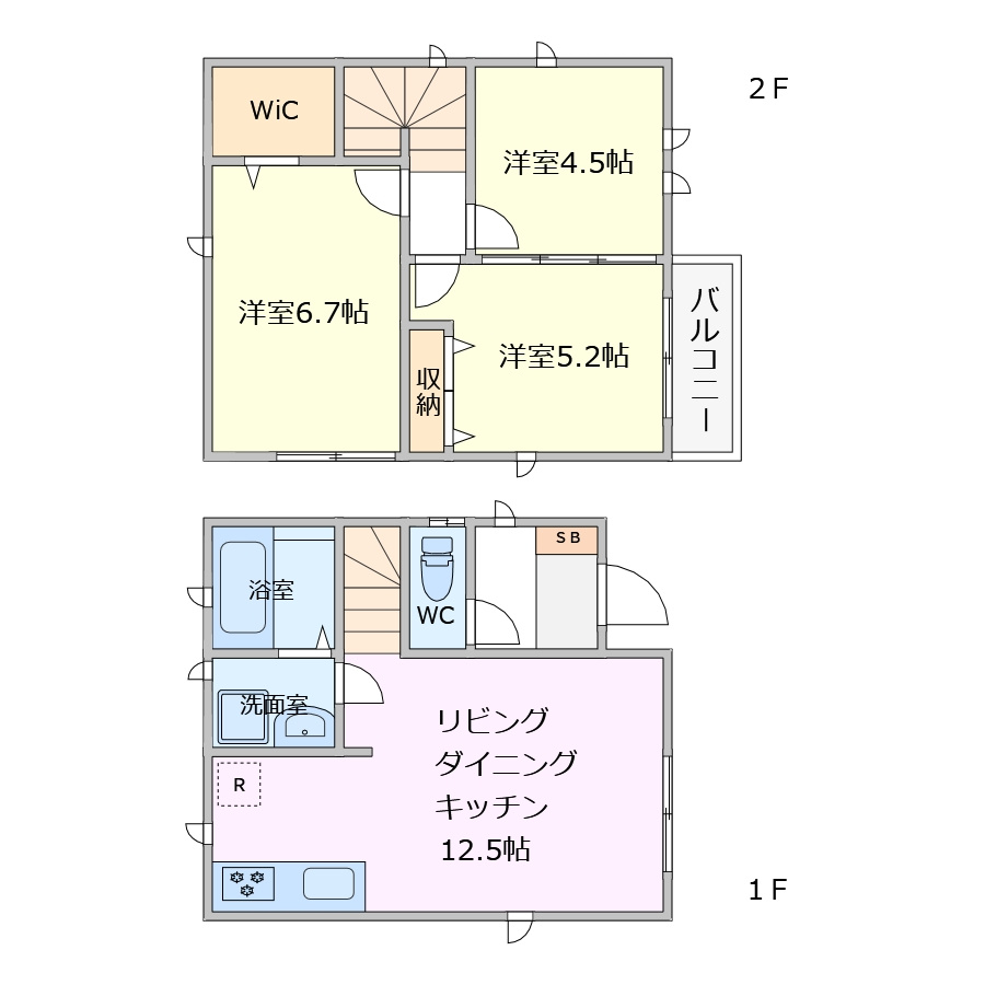 ネオ君塚戸建の間取り|お電話でのご予約がスムーズです！
物件、駅でお待ち合わせでのご案内歓迎！