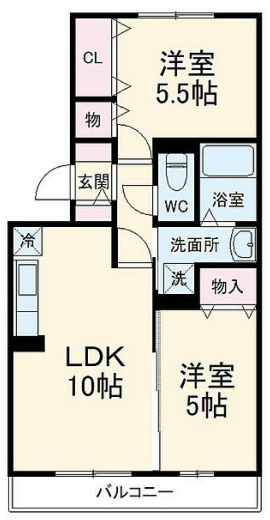 ヴィオラフィオーレの間取り|お電話でのご予約がスムーズです！