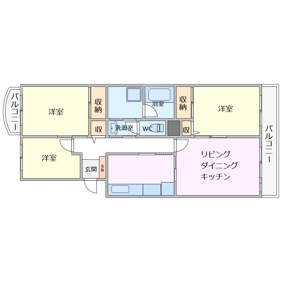 第二みつわ台ハイツDの間取り|お電話でのご予約がスムーズです！
物件、駅でお待ち合わせでのご案内歓迎！