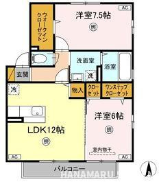 やまぼうしの間取り|お電話でのご予約がスムーズです！