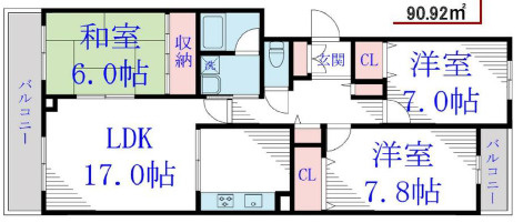 エルテナおゆみ野Ⅰの間取り|お電話でのご予約がスムーズです！