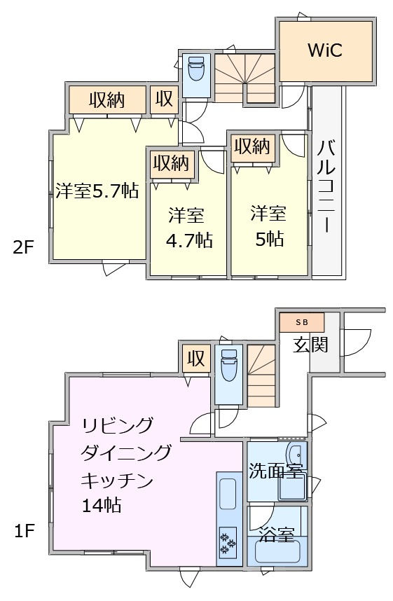 花見川区花園町戸建の間取り|お電話でのご予約がスムーズです！