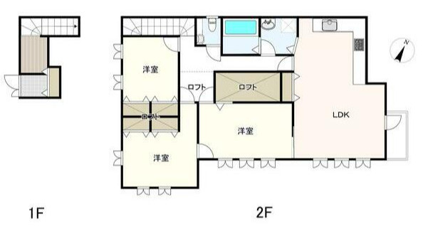 こてはし台戸建の間取り|お電話でのご予約がスムーズです！