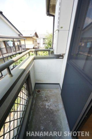 プレジールF・Eのバルコニー|物件、駅でお待ち合わせでのご案内歓迎！