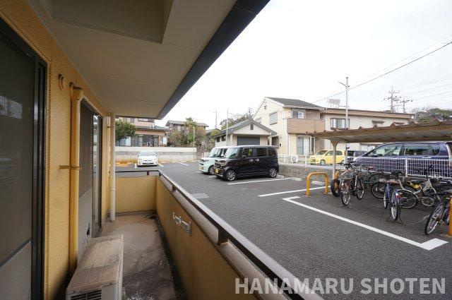 グリーンビラのバルコニー|初期費用ご相談ください！