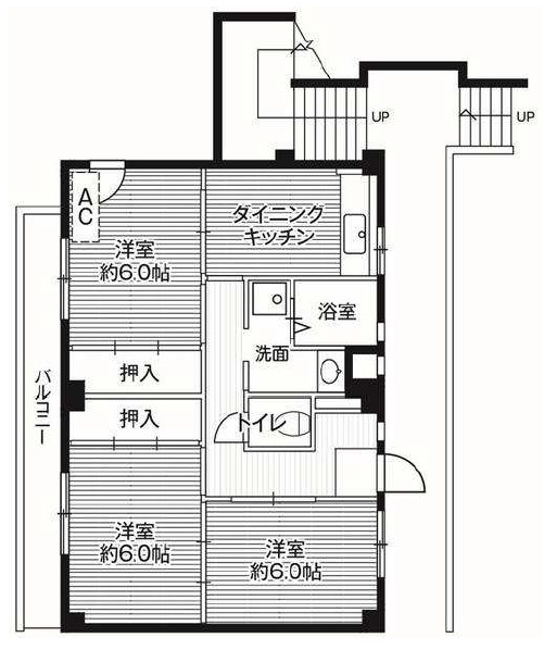 ビレッジハウス市原4号棟の間取り|お電話でのご予約がスムーズです！