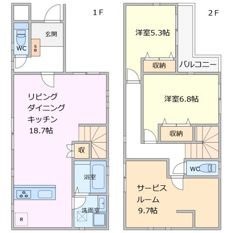 Kolet大森台の間取り|お電話でのご予約がスムーズです！