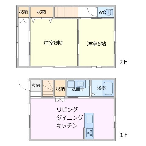 セブンハウスの間取り|物件、駅でお待ち合わせでのご案内歓迎！