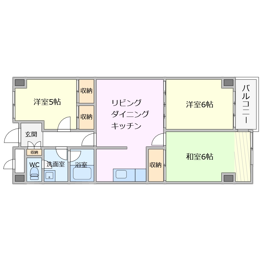 ハイマート西千葉の間取り|お電話でのご予約がスムーズです！