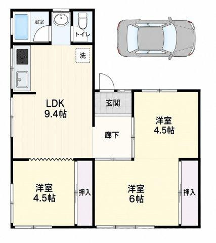 千葉市中央区生実町平家の間取り|お電話でのご予約がスムーズです！