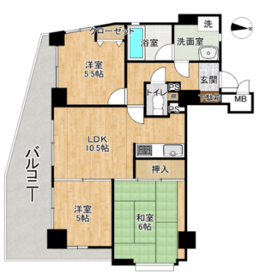 ライオンズマンション千葉東の間取り|お電話でのご予約がスムーズです！
