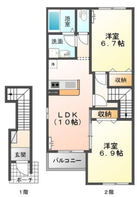 ハピネスの間取り|お電話でのご予約がスムーズです！