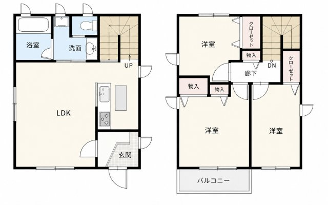 星久喜896貸家/2の間取り|物件、駅でお待ち合わせでのご案内歓迎！