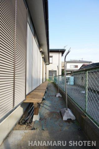 五井東貸家の庭|物件、駅でお待ち合わせでのご案内歓迎！