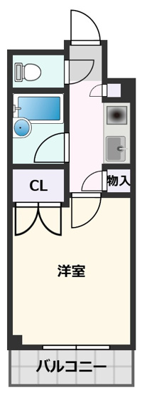 【間取り】 | ギャレ豊津