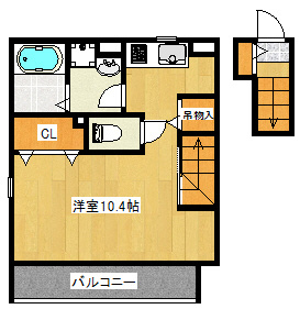 スコルピオーネの間取り|人気のフローリングです。