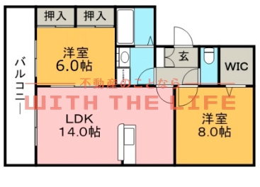 クレールⅡ【キャッシュバック対象物件】の間取り