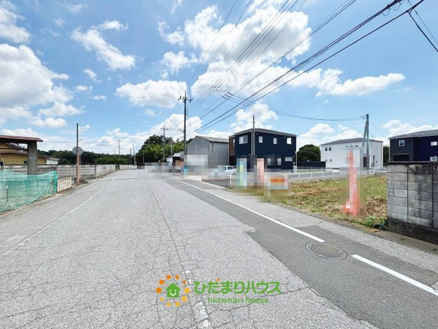 古河市茶屋新田　新築一戸建て　アイタウンの前面道路含む現地写真|2026/9/7　撮影