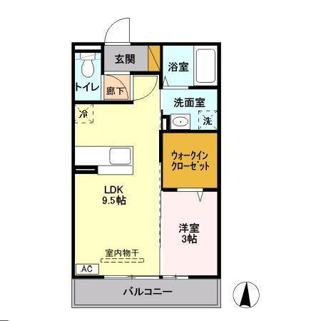 ブランシュールの間取り