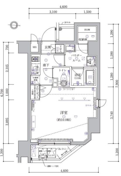 ARTESSIMO OAZOの間取り