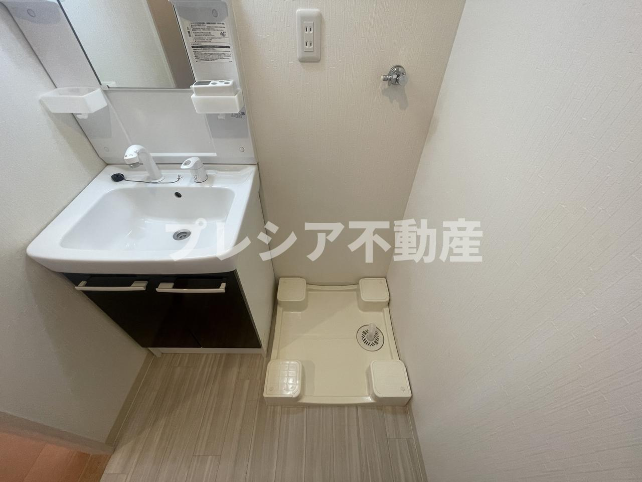 柳生マンションの洗面所