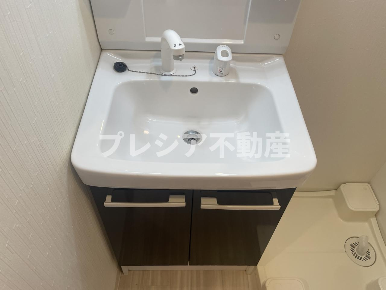 柳生マンションの洗面所