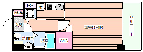 【間取り】 | エスリード福島リバーフロント