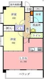 ホワイト ドエル 道徳の間取り