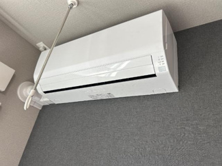 【設備】 | 柳樂　稲夫　様賃貸アパートⅢ期新築工事 | エアコン（イメージ）