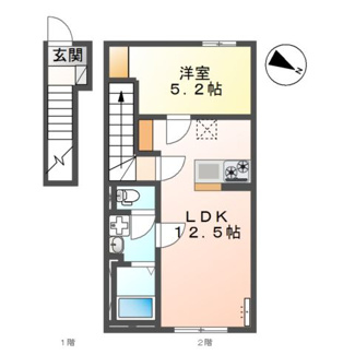 【間取り】 | 柳樂　稲夫　様賃貸アパートⅢ期新築工事