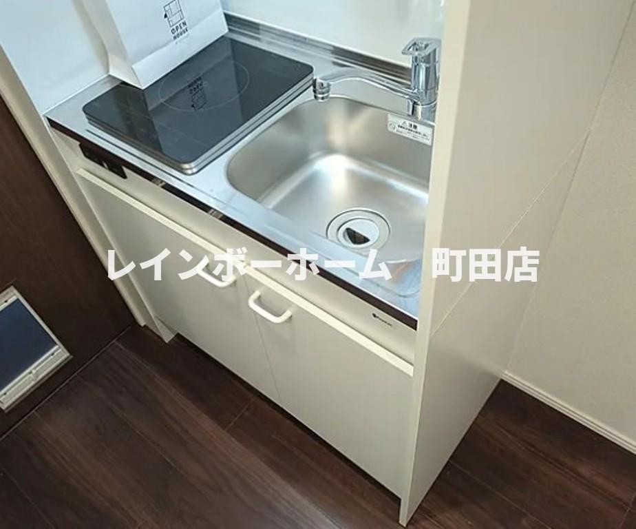 MELDIA相模大野※初期費用分割後払いサービス利用可能物件のキッチン|同施工会社参考写真