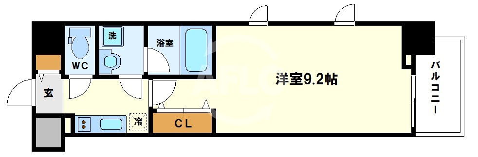 コンフォリア京町堀の間取り|コンフォリア京町堀　間取り