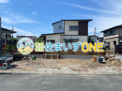 【外観パース】 | 【新築分譲住宅　～クレイドルガーデン～】山形市大野目第5　☆全1棟☆ | ☆1号棟☆
4SＬＤＫ＋テレワークルーム 駐車3台以上可◎
周辺環境に溶け込みやすいシンプルなデザインが魅力です！
