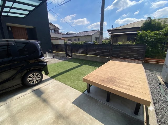 【庭】 | 合志市須屋 | ※画像は居住中の室内写真から家具・家電等を消去加工したものです。