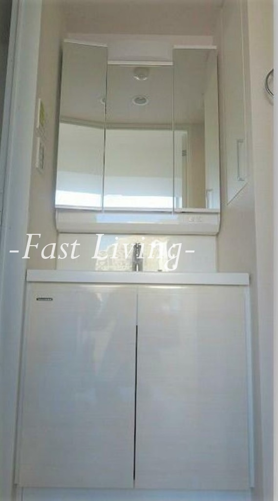 オーギュメント牛込神楽坂の洗面所