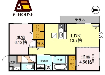 【間取り】 | Sinfaria YUZATO C棟